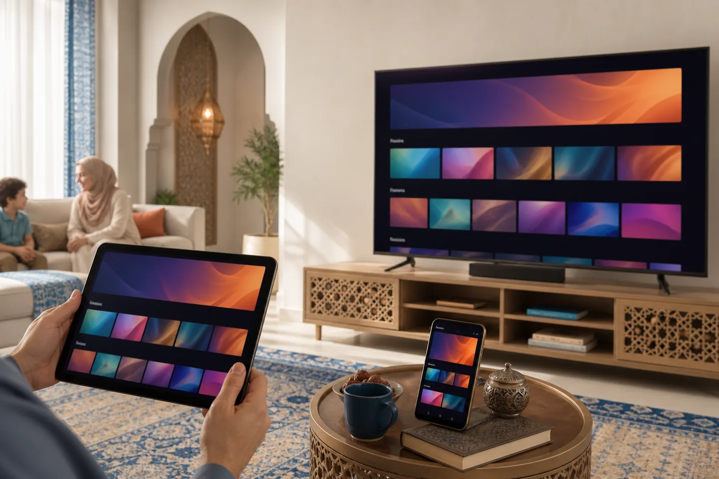 ArabicTV على التلفزيون والجهاز اللوحي والهاتف